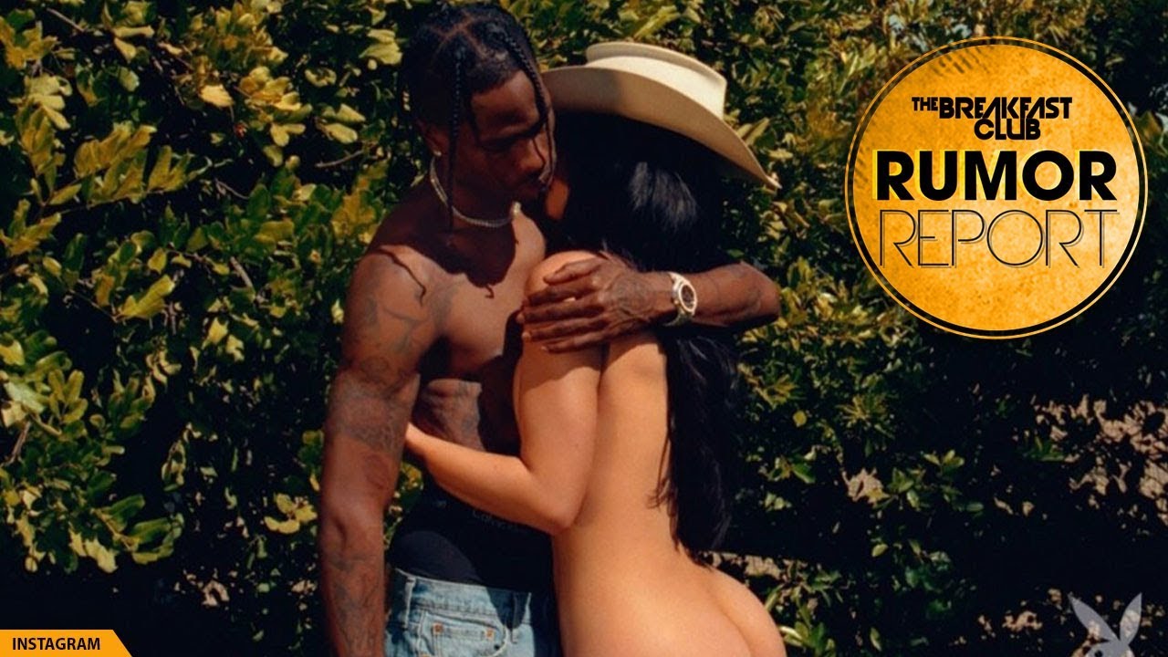 Travis Scott And Kylie Jenner Pose For Playboy.